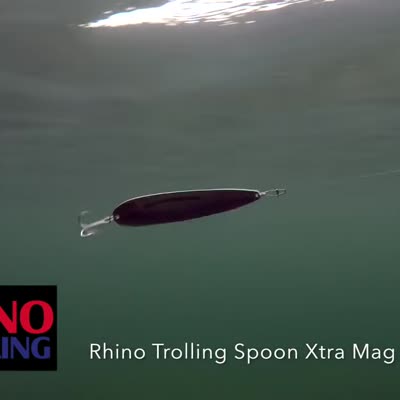 Rhino Trolling Spoon 115 mm truite arc-en-ciel